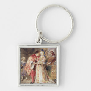 Portia and Bassanio, c.1826 (w/c, brown ink, bodyc Key Ring