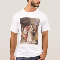 Portia and Bassanio, c.1826 (w/c, brown ink, bodyc