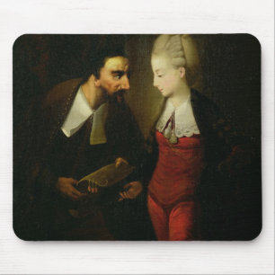 Portia and Shylock from 'The Merchant of Venice' A Mouse Pad