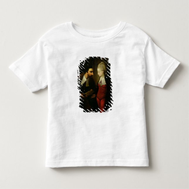Portia and Shylock from 'The Merchant of Venice' A Toddler T-Shirt (Front)