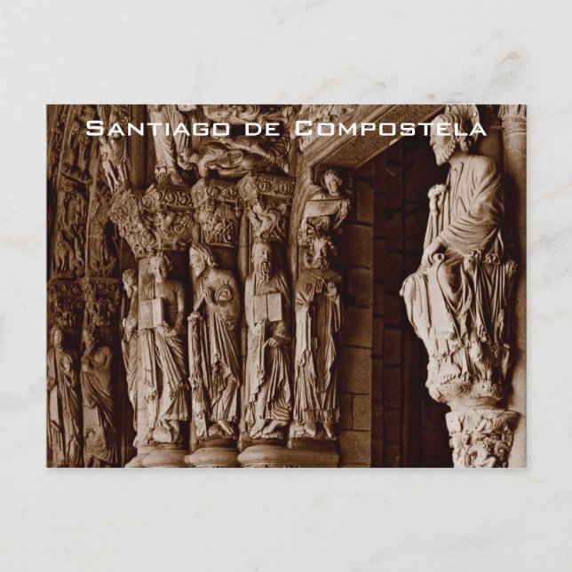 Portico de la Gloria Postcard (Front)