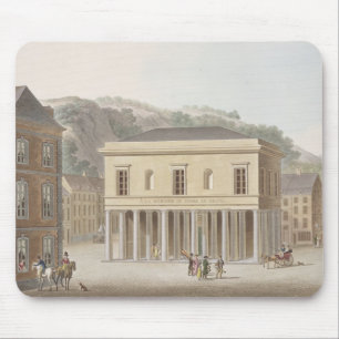 Portico of the Fountain of Pouhon at Spa, from 'Ch Mouse Pad