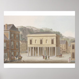 Portico of the Fountain of Pouhon at Spa, from 'Ch Poster