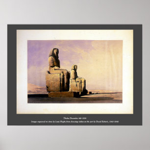 Portico of the Temple of Edfou Roberts/Haghe Art Poster