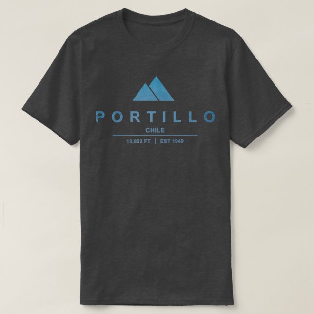 Portillo Ski Resort Chile Essential T-Shirt (Design Front)