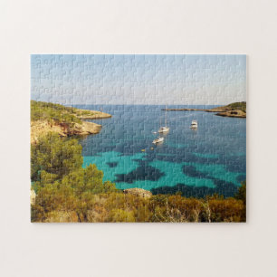 Portinatx Ibiza Coastal Landscape Jigsaw Puzzle