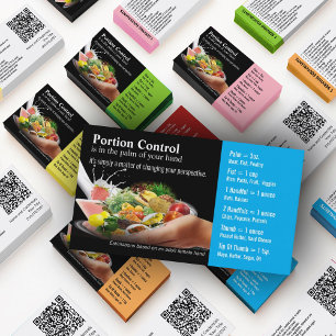 Portion Control Business Cards