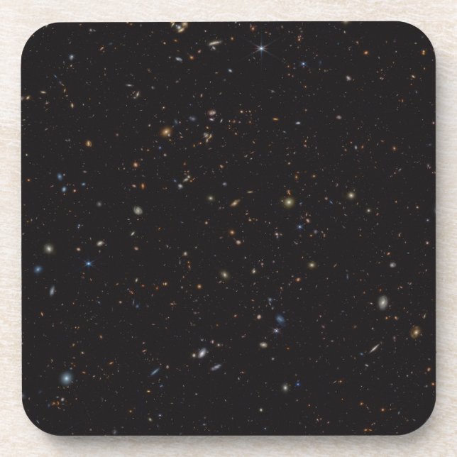 Portion Of Sky With Over 45,000 Galaxies Visible. Coaster (Front)