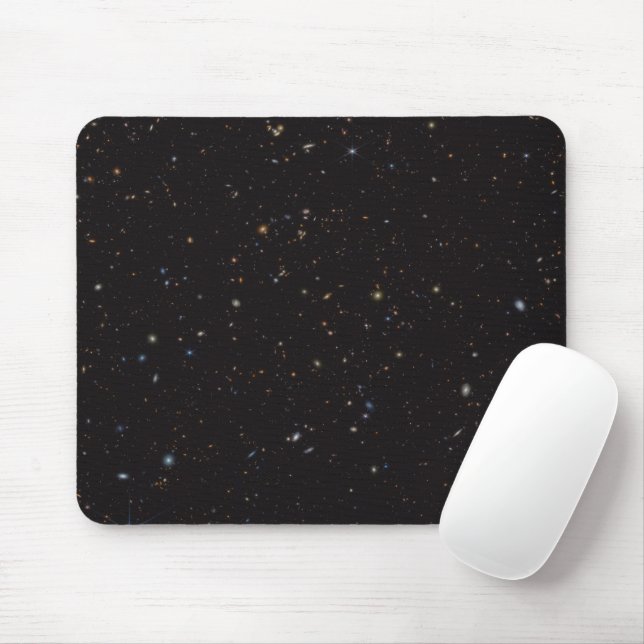 Portion Of Sky With Over 45,000 Galaxies Visible. Mouse Pad (With Mouse)
