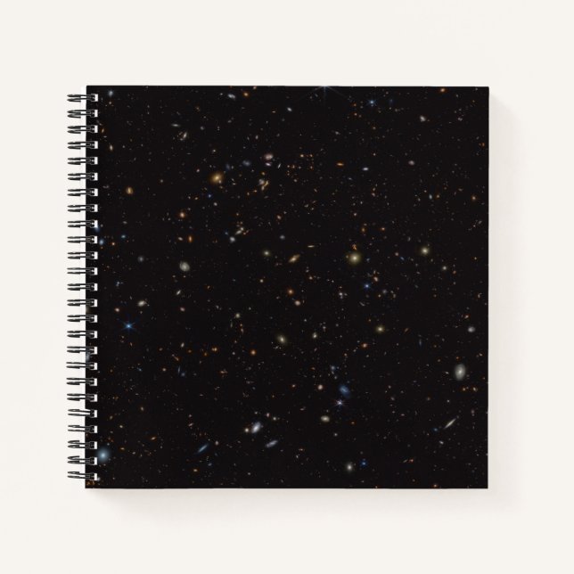 Portion Of Sky With Over 45,000 Galaxies Visible. Notebook (Front)