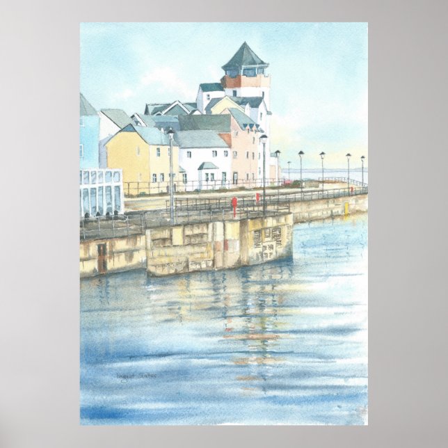 Portishead Marina Poster (Front)