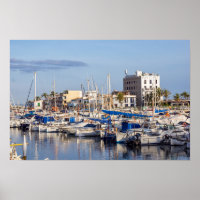Portixol marina at dusk - Palma de Mallorca