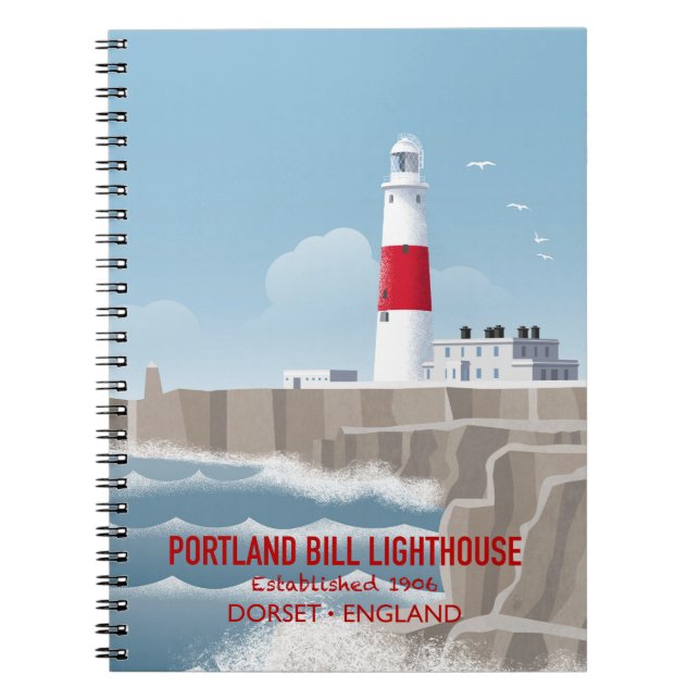 Portland Bill Lighthouse Notebook (Front)