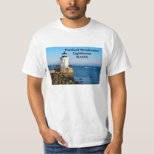 Portland Breakwater Lighthouse, Maine T-Shirt