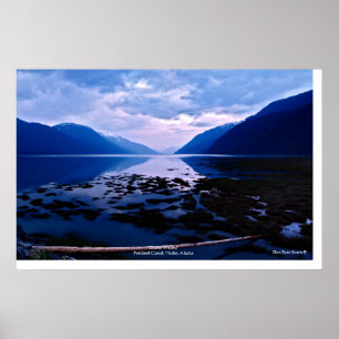 Portland Canal, Hyder, Alaska Nature Photo Poster