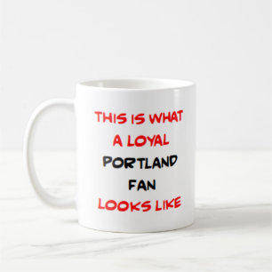 portland fan, loyal coffee mug