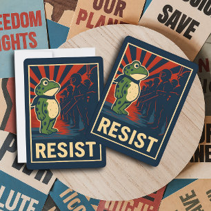 Portland Frog Protest Invitation