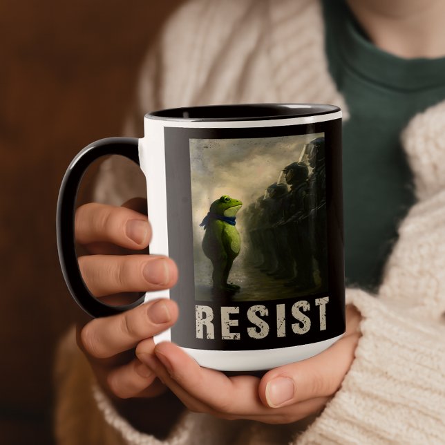 Portland Frog Protest Mug (Creator Uploaded)