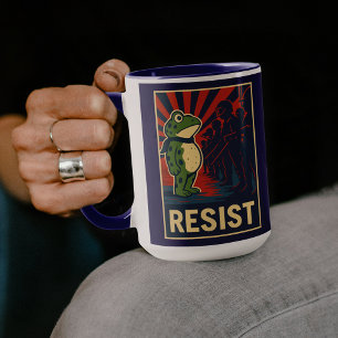 Portland Frog Protest Mug