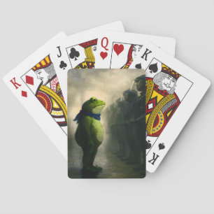 Portland Frog Protest Playing Cards