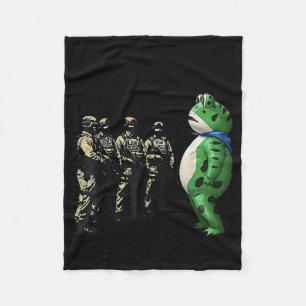 Portland Frog Resist Shirt Anti Ice Fleece Blanket
