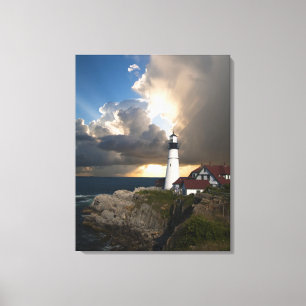 Portland Head Light, Cape Elizabeth, Maine Canvas Print