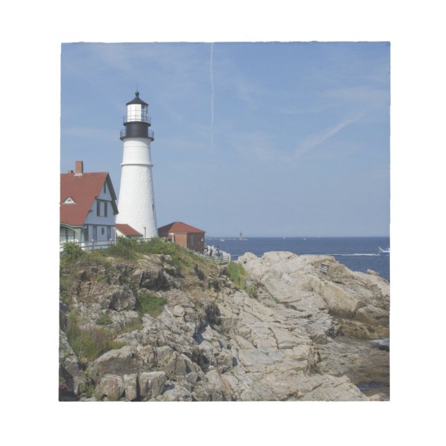 Portland Head Light, Cape Elizabeth,Maine, Notepad (Front)