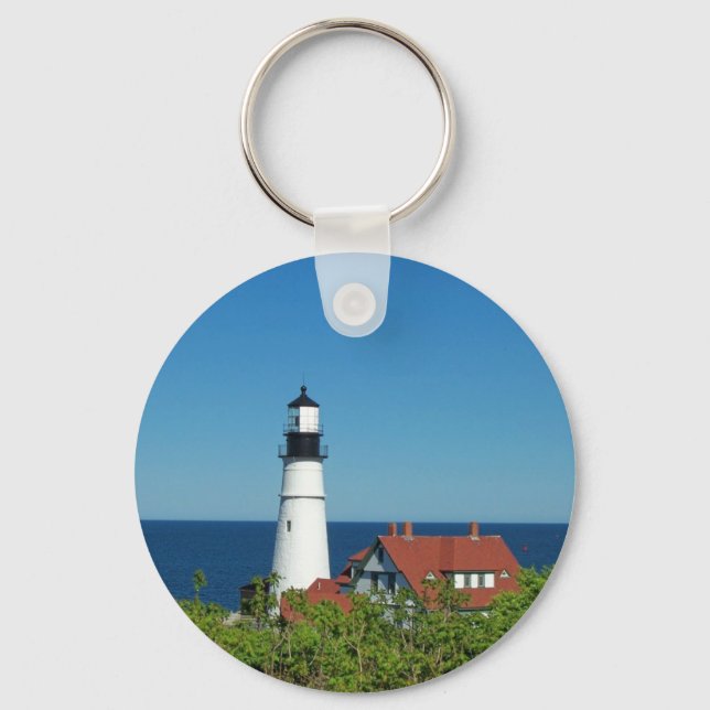 Portland Head Light Key Ring (Front)