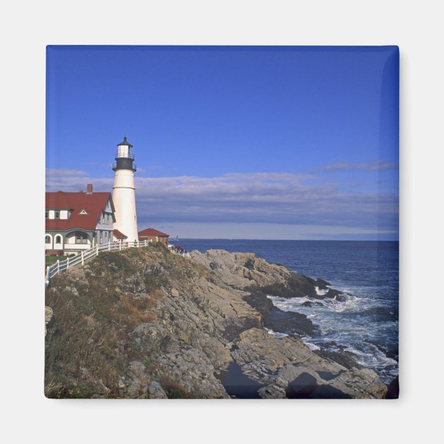 Portland Head Light Lighthouse Maine Magnet (Front)