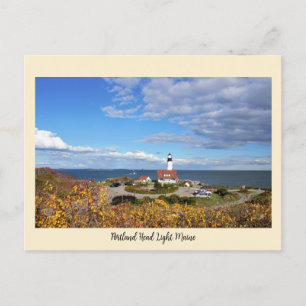 Portland Head Light Lighthouse Postcard