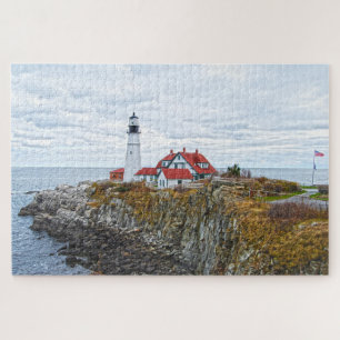 Portland Head Light, Maine Jigsaw Puzzle