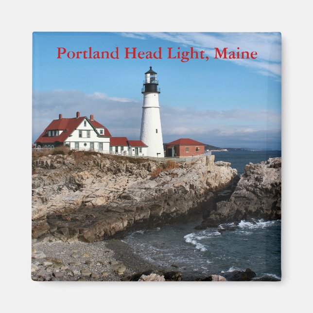 Portland Head Light, Maine Magnet (Front)