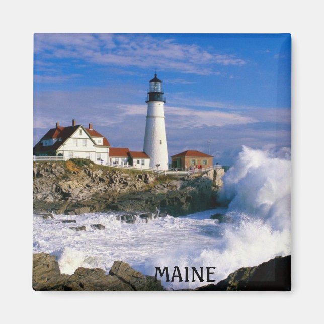 PORTLAND HEAD LIGHT, MAINE MAGNET (Front)