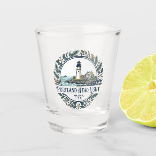 Portland Head Light Maine Shot Glass