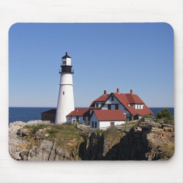Portland Head Light Mouse Pad (Front)