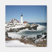 Portland Head Light Winter