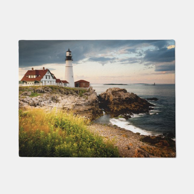 Portland Head Lighthouse | Cape Elizabeth, Me Doormat (Front)