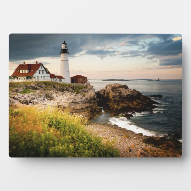 Portland Head Lighthouse | Cape Elizabeth, Me Plaque (Front)