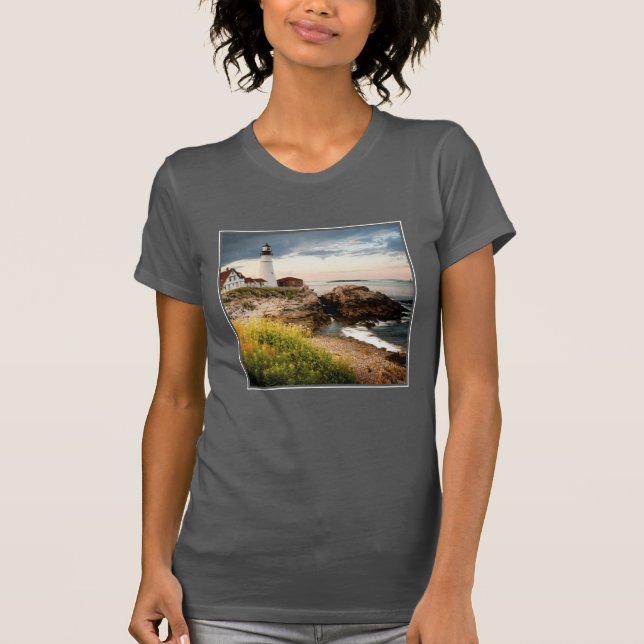 Portland Head Lighthouse | Cape Elizabeth, Me T-Shirt (Front)