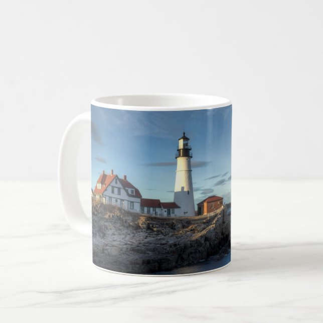 Portland Head Lighthouse Coffee Mug (Front Left)