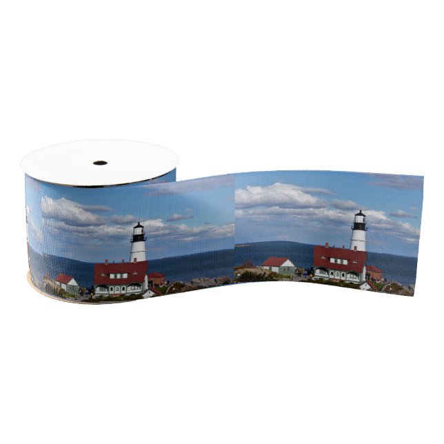 Portland Head Lighthouse Grosgrain Ribbon (Spool)