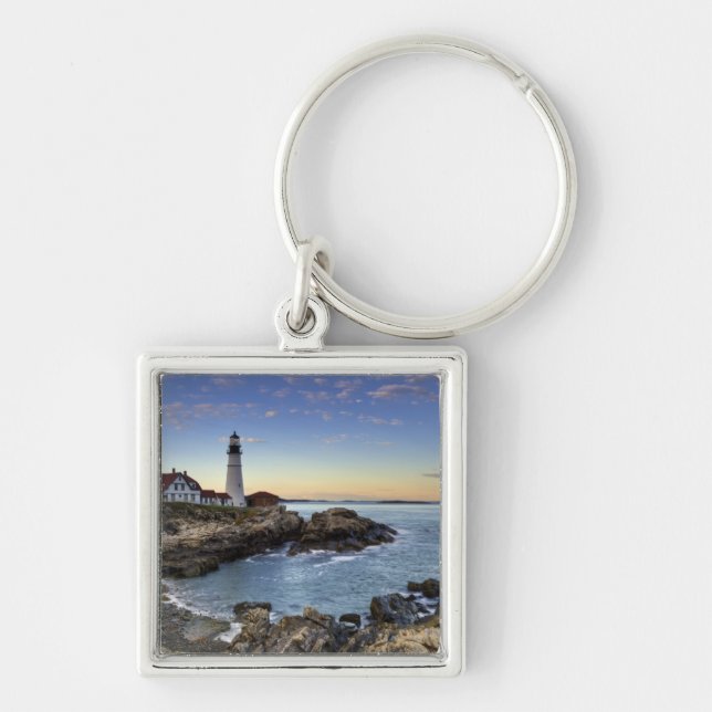 Portland Head Lighthouse Key Ring (Front)