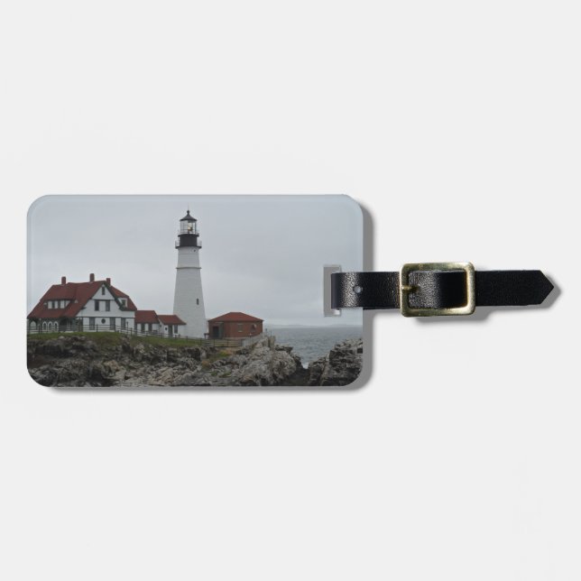 Portland Head Lighthouse, Maine Luggage Tag (Front Horizontal)