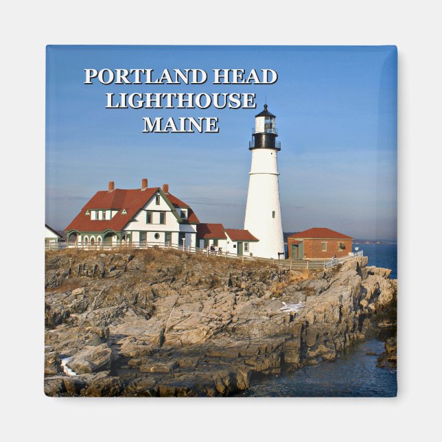 Portland Head Lighthouse, Maine Magnet (Front)