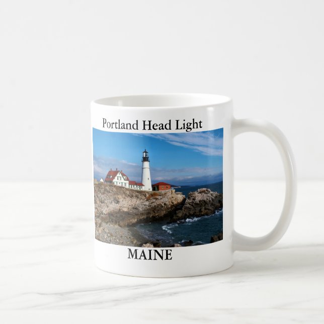 Portland Head Lighthouse, Maine Mug (Right)