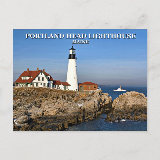 Portland Head Lighthouse, Maine Postcard (Front)