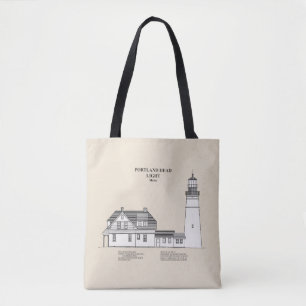Portland Head Lighthouse - Maine - SBD Tote Bag