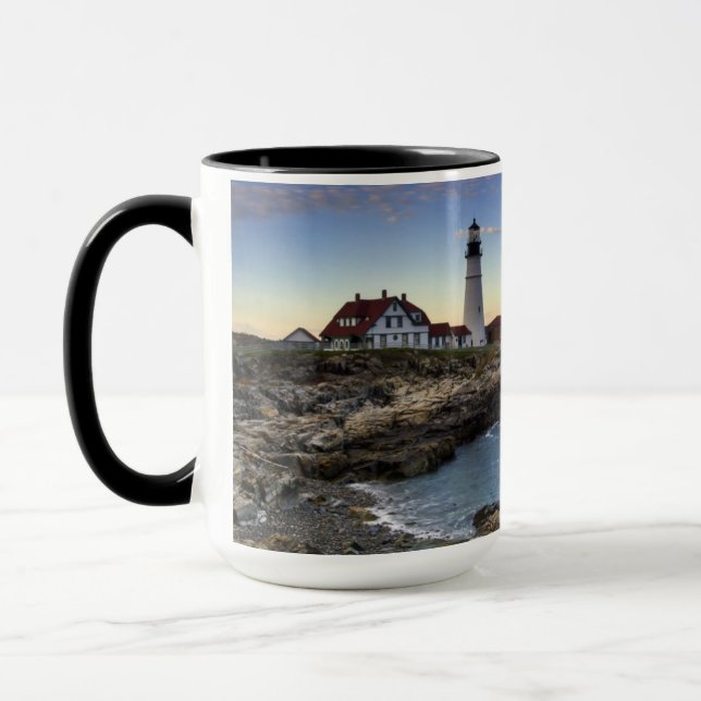 Portland Head Lighthouse Mug (Left)