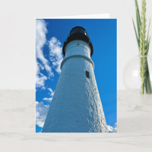 Portland Head Lighthouse Photo Blank Greeting Card