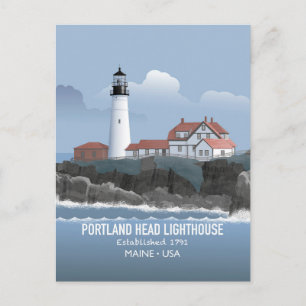 Portland Head Lighthouse Postcard